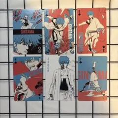 坂田銀時 銀魂 銀魂展 トランプ 6枚 묶음 판매