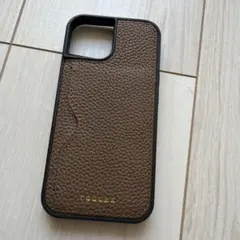 COGURE iPhone15ケース 本革 カードスロット付き