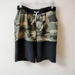 wonder nation カモフラージュ ショートパンツ 【XL】後ろポケット