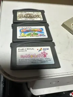 ゲームボーイアドバンス ソフト 3本セット