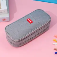 筆箱 ペンケース 多機能 大容量 黒 小物 文房具 シンプル 韓国 おしゃれ