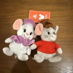 ディズニーリゾート　ディズニーストア　ビアンカ　バーナード　ぬいぐるみ　ツムツム ディズニーリゾート ディズニーストア ビアンカ バーナード