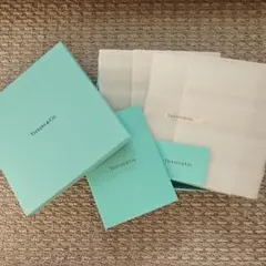 ティファニー　梱包用箱・緩衝材・ショッピングバッグ他