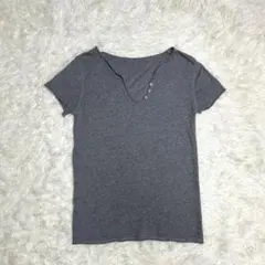 Zadig&Voltaire 半袖Tシャツ XS デザイン 綿100% グレーのサムネイル