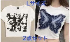 ミニT 2点セット Lサイズ　Tシャツ