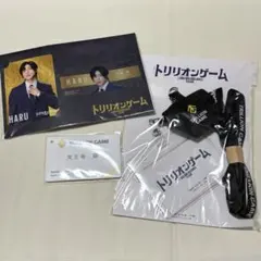 SnowMan目黒蓮　トリリオンゲーム　カードセット　ショルダーネックストラップ