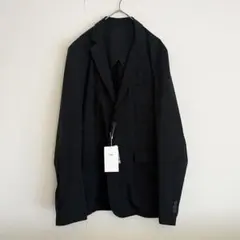 【新品未使用★レア★シャドーカモフラXL】AZULテーラードジャケット黒ブラック