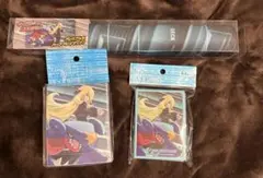 シロナ&ガブリアス　デッキシールド　デッキケース　プレイマット