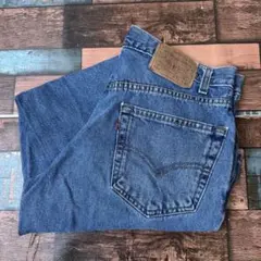 ビンテージ　古着　リーバイス550 バギー　デニムジーンズ W33L30