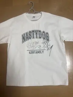 激レア ナスティードッグTシャツ 全メンバーサイン付きのサムネイル