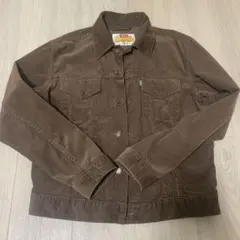 コーデュロイジャケット ブラウン