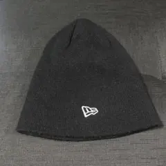 NEW ERA ブラック ニット帽 ビーニー