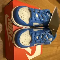 NIKE キッズスニーカー 青/白