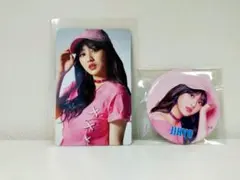 TWICE　ジヒョ　缶バッジ　トレカ