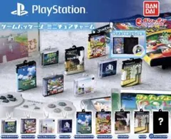 PlayStation ゲームパッケージミニチュアチャーム