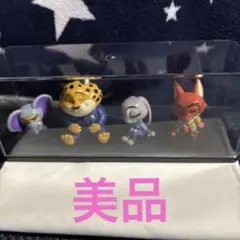 ズートピア　ガチャ肩ズンＦi g コンプリート4体セット！ 【ケース付き】