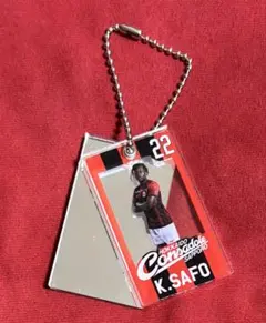 【キングロードサフォ選手】北海道コンサドーレ札幌スライドミラーキーチェーン