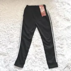 ライトオン　MOCO MOCO ブラック パンツ ジャージ　ライン　S