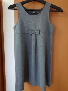 next SCHOOL ノースリーブワンピース グレー