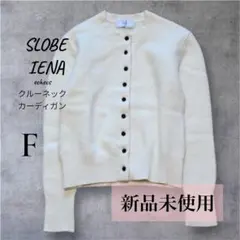 【新品未使用】IENA echecs クルーネック カーディガン フリー