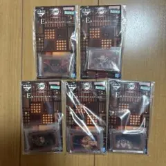 一番くじ 鬼滅の刃 姉の仇 E賞 アクリッツキーホルダー 5種セット