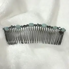定価11000円*コレットマルーフヘアゴム スクエアモチーフ*ミント