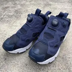 美品　Reebok INSTAPUMP FURY OG ネイビー　23cm