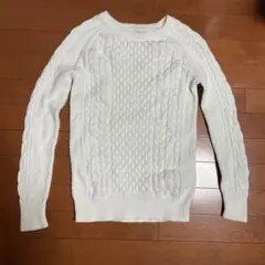 Gap ケーブルニットセーター コットン100％