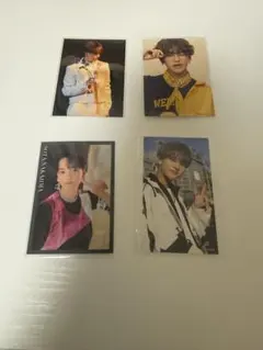 FANTASTICS 写真カード 4枚セット 中島颯太