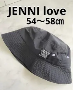 JENNI love バケットハット 54〜58㎝ ブラック