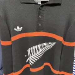 adidas ALL BLACKS XL セーター ブラック/オレンジのサムネイル