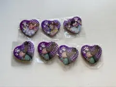 忍たま乱太郎 忍たま ナンジャタウン ハート型缶バッジ 缶バッジ　綾部喜八郎