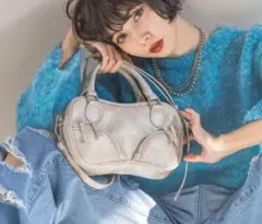 PAGEBOY ページボーイ ヴィンテージショルダーバッグ ベージュのサムネイル