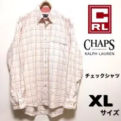 CHAPS Ralph Lauren☆チェックシャツ☆XLサイズ☆