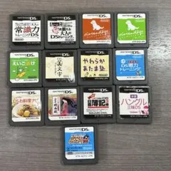 【大量13枚セット】DSソフト まとめ売り 脳トレ ポケモンタイピング 実用