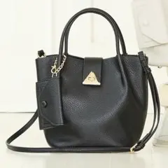 【美品】オリエンタルトラフィック　レディースバッグ　ブラック　黒