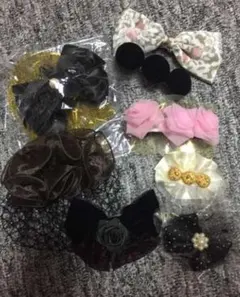 髪飾りまとめ売り 未使用 バレッタ 8点セット