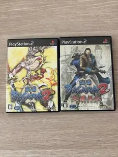 ps2 プレイステーション2 ソフト　戦国BASARA2 & 英雄外伝 セット