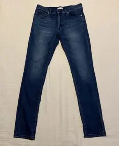 UNIQLO ダークブルー スリムフィットストレッチデニム