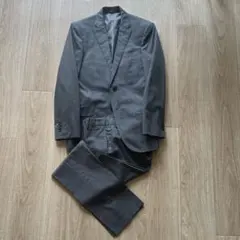 グレー ストライプ ビジネススーツ ユナイテッドアローズ グリーンレーベル