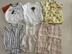 子ども服　半袖ロンパース　夏服まとめ売り
