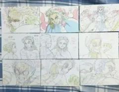 鬼滅の刃 原画ポストカードセット C