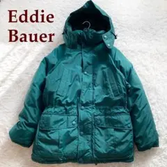 美品✨90's エディーバウアー ダウンジャケット　コート　白タグ　グリーン