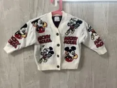 zara ミッキーマウス　カーディガン　12-18M