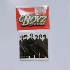 SixTONES BOYZ ラバーキーホルダー 特典 声 メモ帳