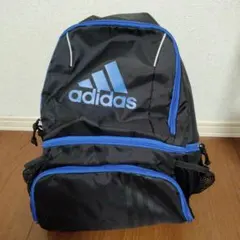 adidas バックパック 黒/青