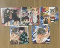 鬼滅の刃　アートコースター　5点セット