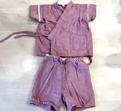 ピンク甚平 サイズ90