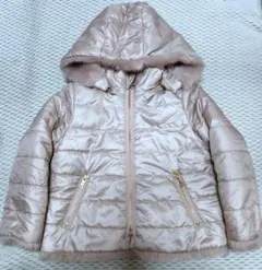 Tartine et Chocolat　リバーシブルフェイクファーコート100