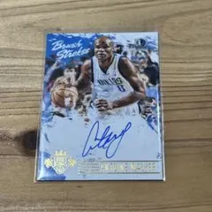 NBA 2015 Court Kings Antoine Walker auto